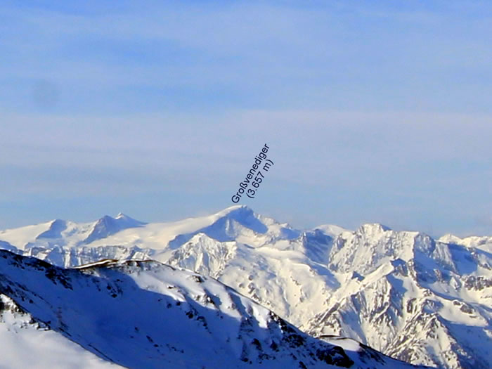 Blick auf den Großvenediger (3.657 m)